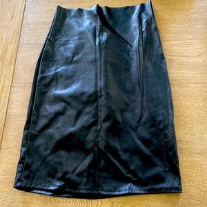Leather Skirt